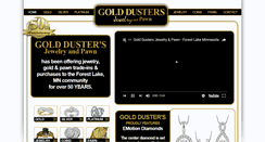 Desktop Screenshot of golddustersmn.com